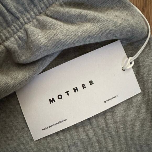 Mother Move It gray sweatpants size XS NWT THE BENDER 100% cotton lounge wear - Picture 7 of 10